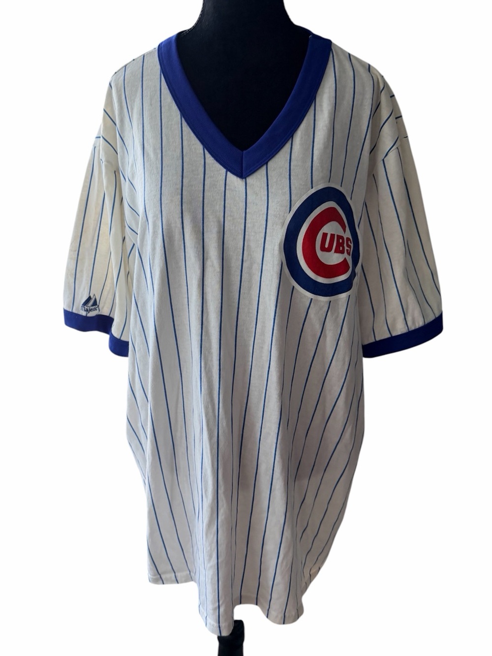 Vintage 1990’S Retro CHICAGO CUBS Majestic Short Sleeve Jersey Men’s Size 2XL